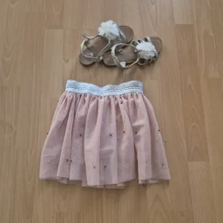 دامن پیاتزا صورتی