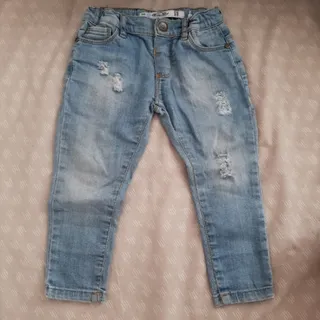 شلوار زارا زاپدار دخترونه