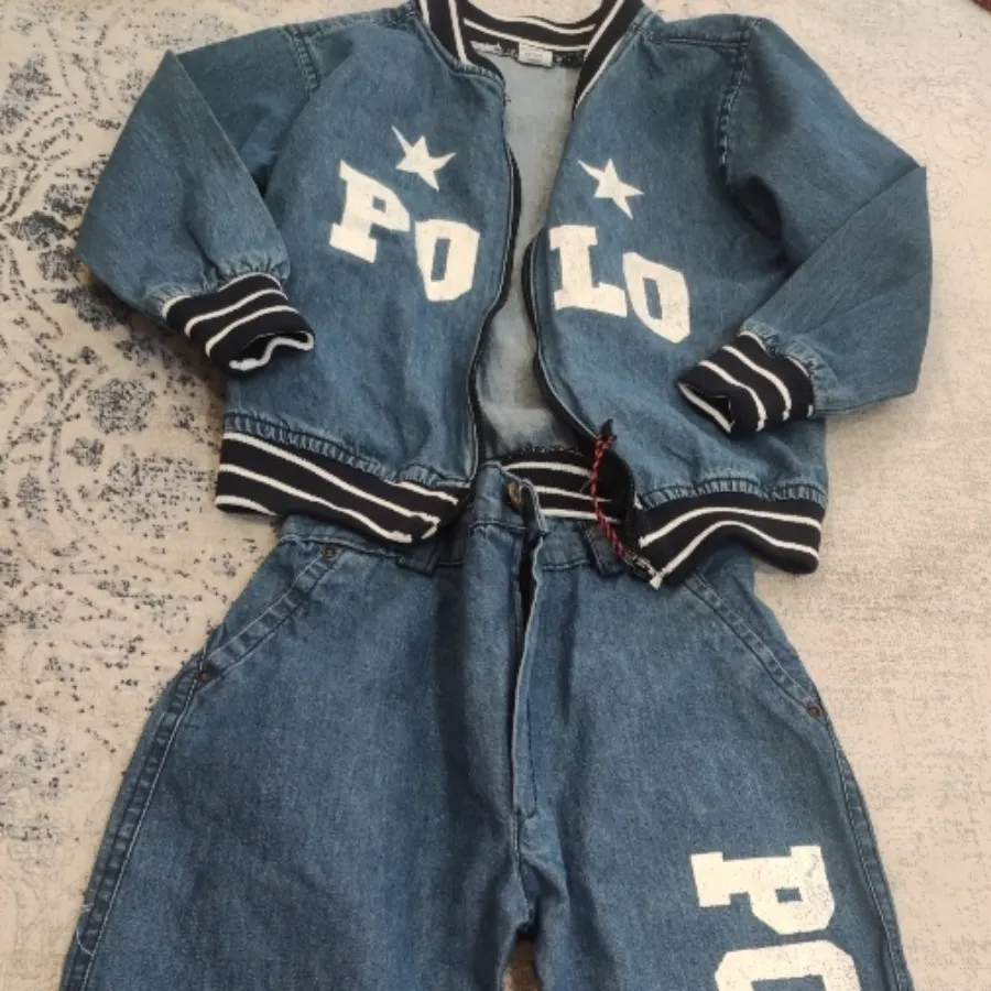 سوییشرت شلوار جین پاییزه