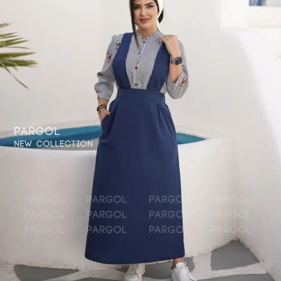 شومیز دامن پرگل