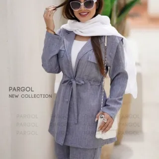 مانتو شلوار نخی