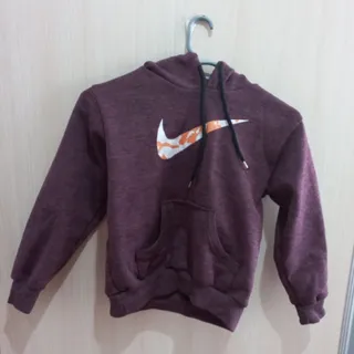 هودی بچه گانه رنگ سماقی