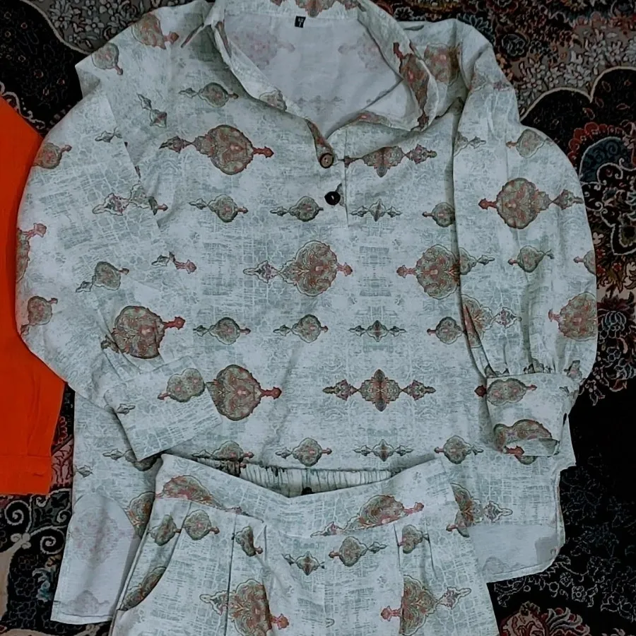 ست شومیز شلوارلینن