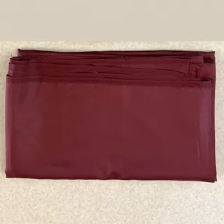 پارچه زرشکی کرپ قدیمی