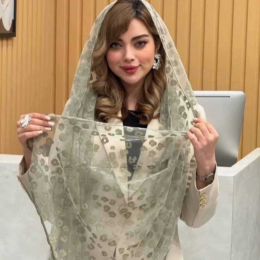 شال پلنگی توری