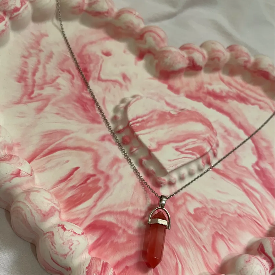 گردنبند سنگ کریستالی