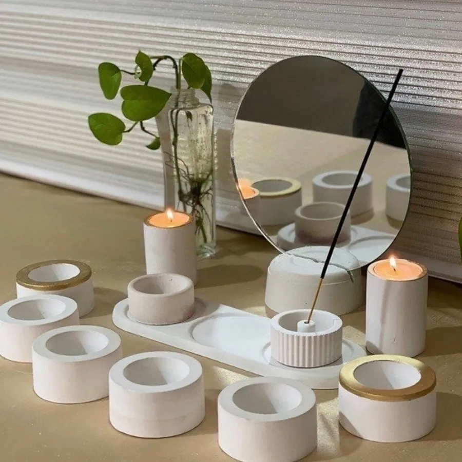 هفت سین گرد سنگ مصنویی