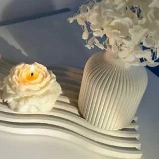 گلدان مراکشی سنگ مصنویی