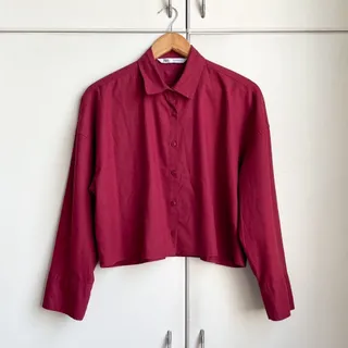 شومیز کراپ زارا