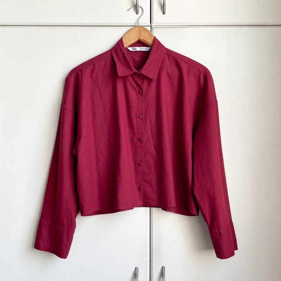 شومیز کراپ زارا