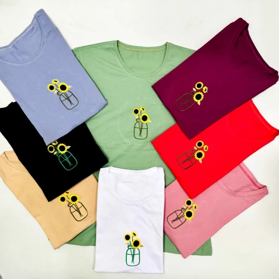 تیشرت نخپنبه آفتابگردون
