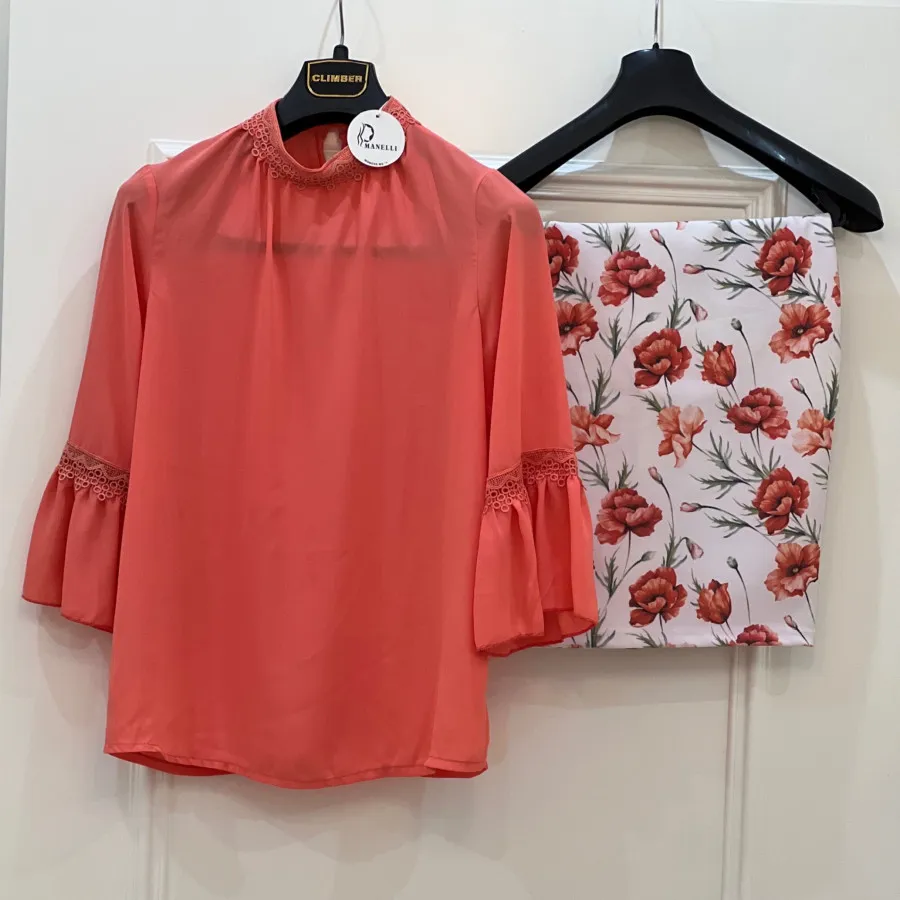 ست شومیز و دامن