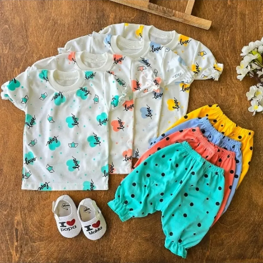 تیشرت شلوارک دخترانه