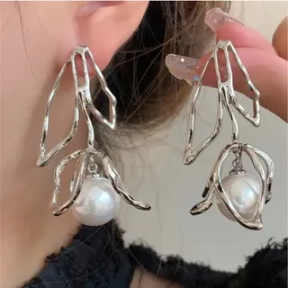 گوشواره روکش طلا