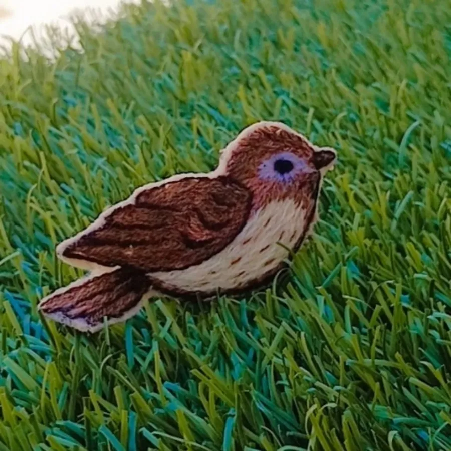 سنجاق سینه پرنده