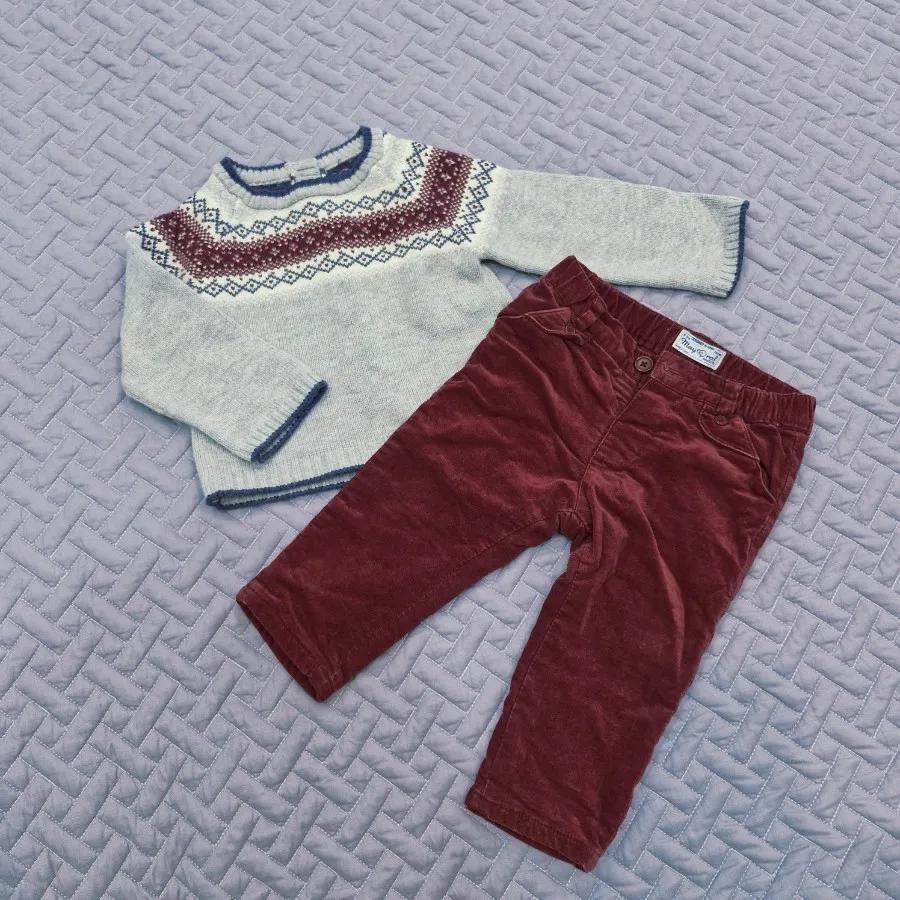 بافت و شلوار نوزادی