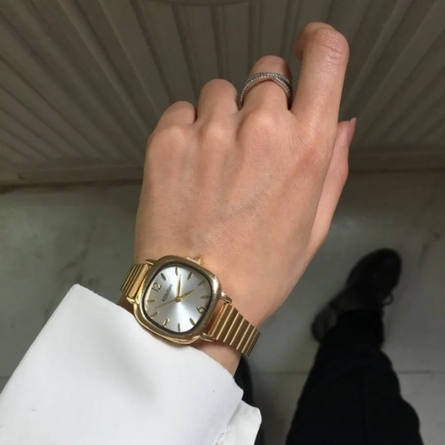 ساعت مچی زنانه کوشی مربعی