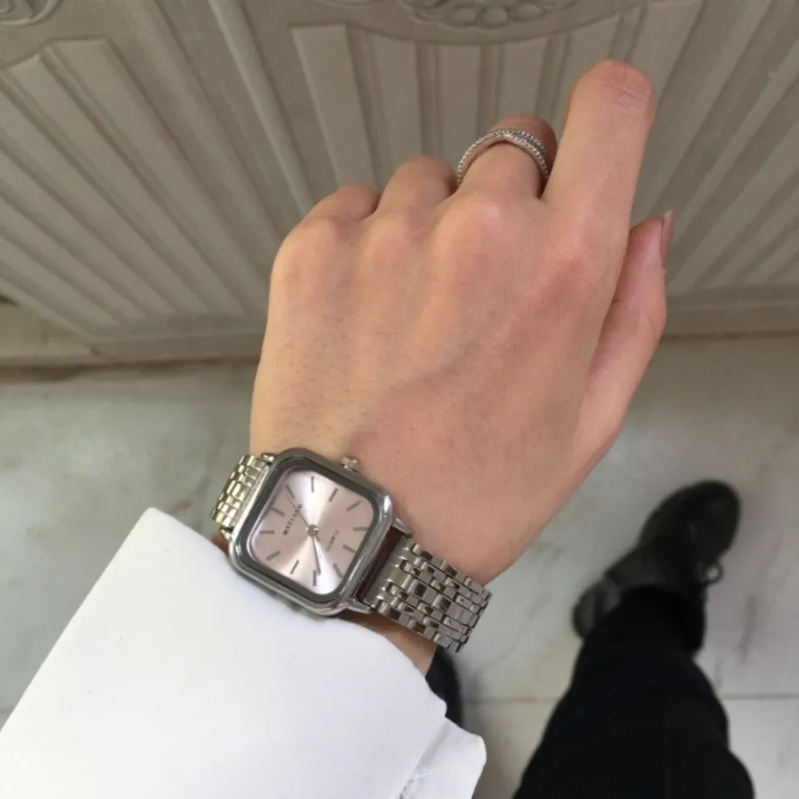 ساعت مچی زنانه آچنگی مربع