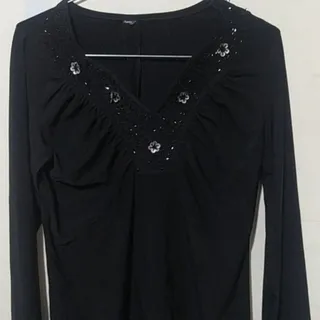 بلوز مشکی مجلسی