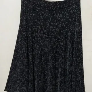 دامن کلوش خالدار