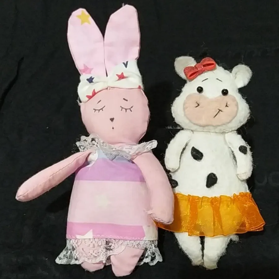 عروسک نقلی خانوم گاو و خگ