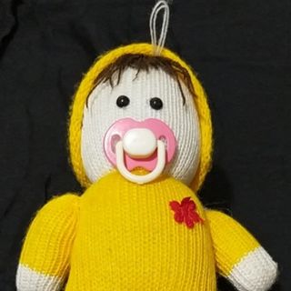 عروسک بافتنی نی نی ?