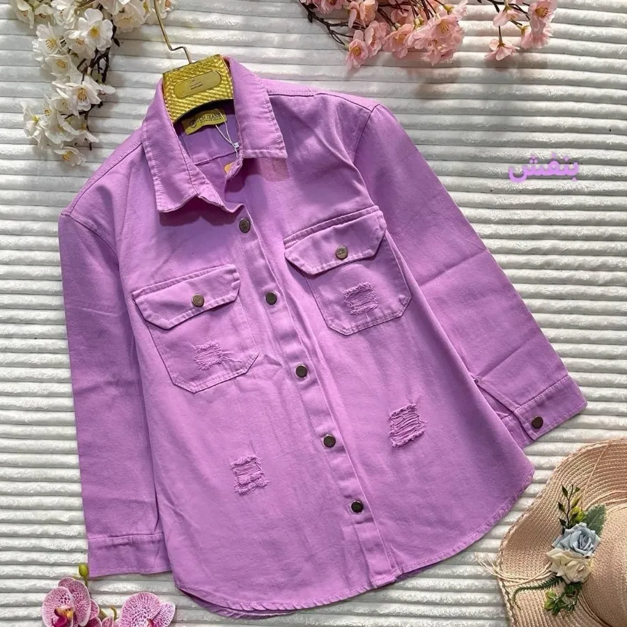 مانتو کتان شیک