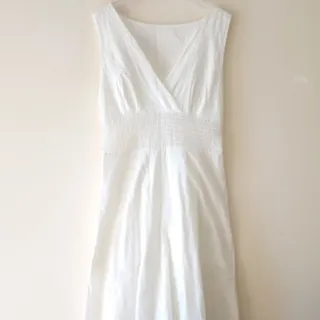 پیراهن نخی خامه دوزی