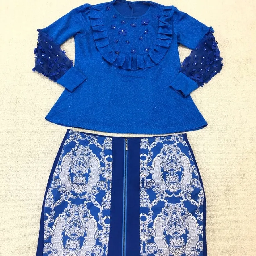 ست شومیز و دامن مجلسی