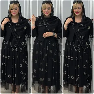 ست کت دامن شال