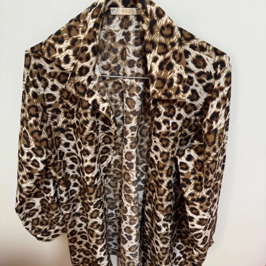 شومیز پلنگی جنس عالی