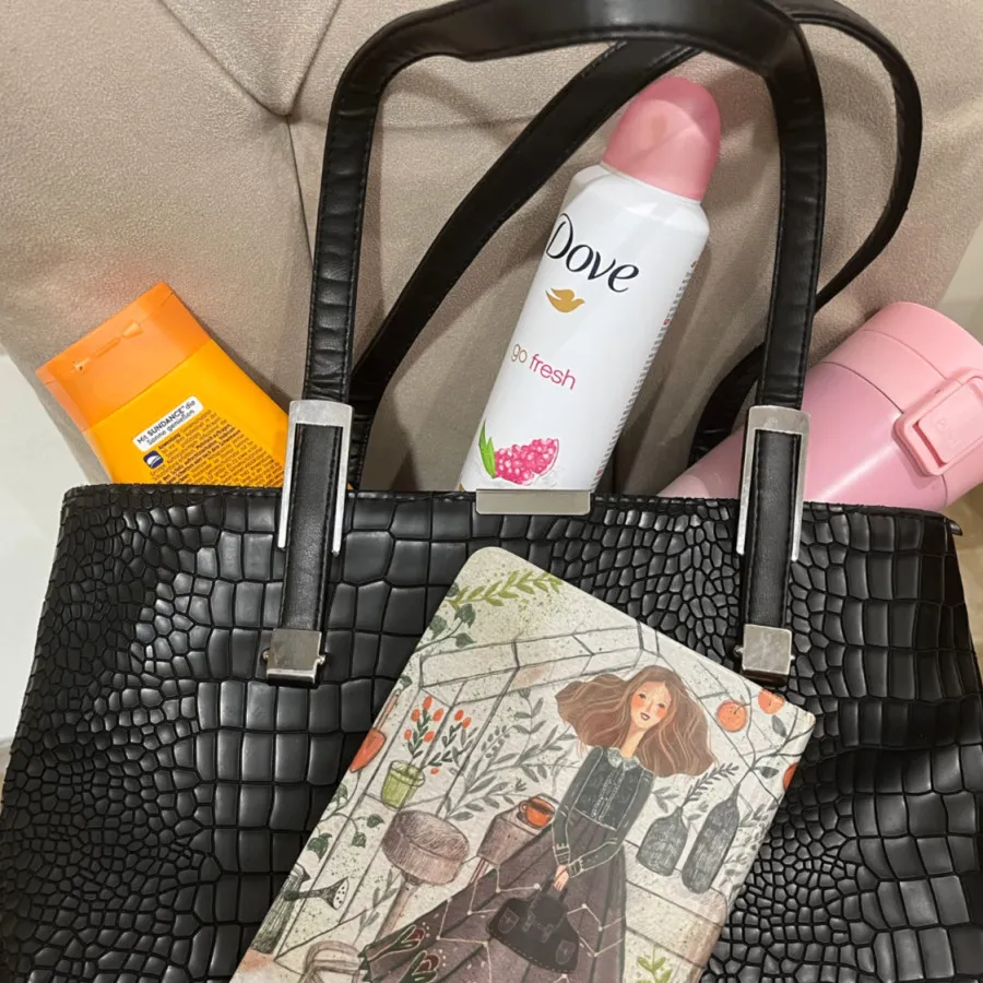 کیف مشکی شیک وجادار