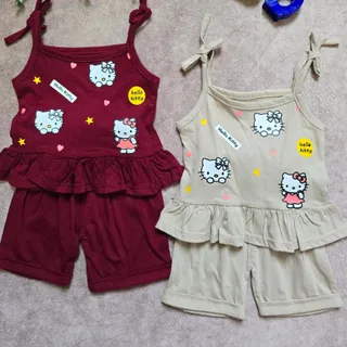 ست تاپ شلوارک  دخترانه