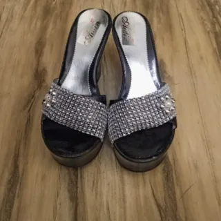 صندل پاشنه بلند روفرشی