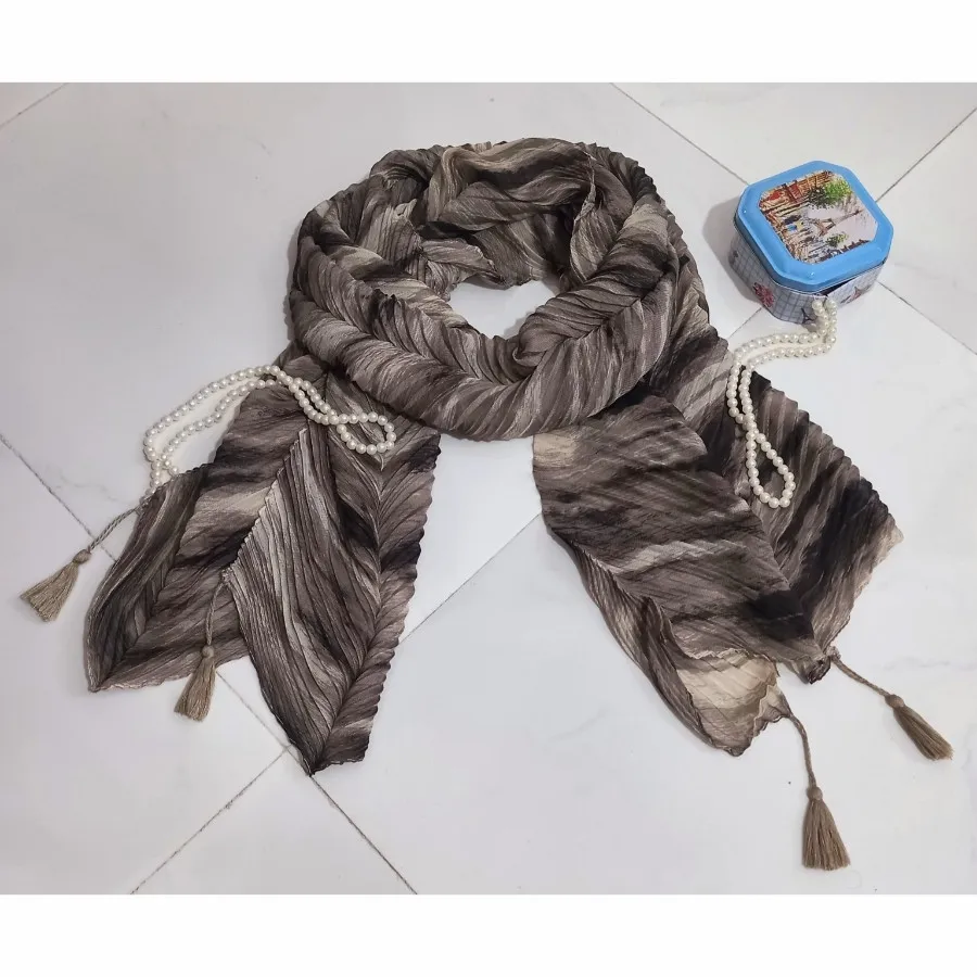 شال پلیسه آبرنگی