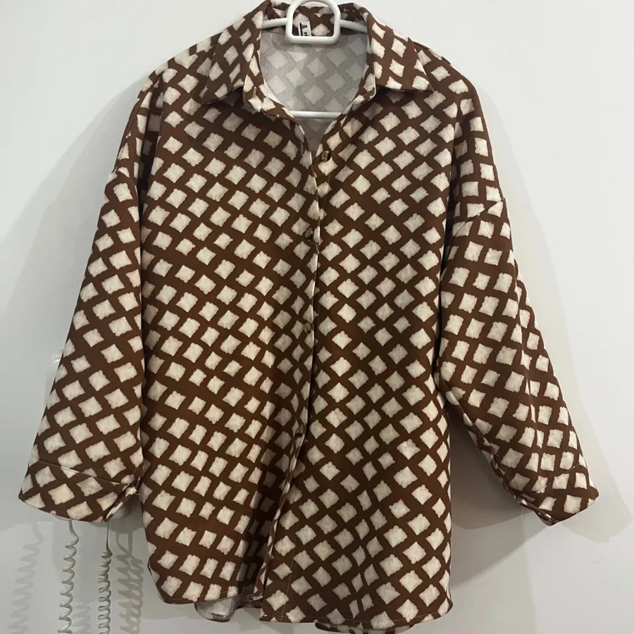 شومیز پاییزه گرم بالا