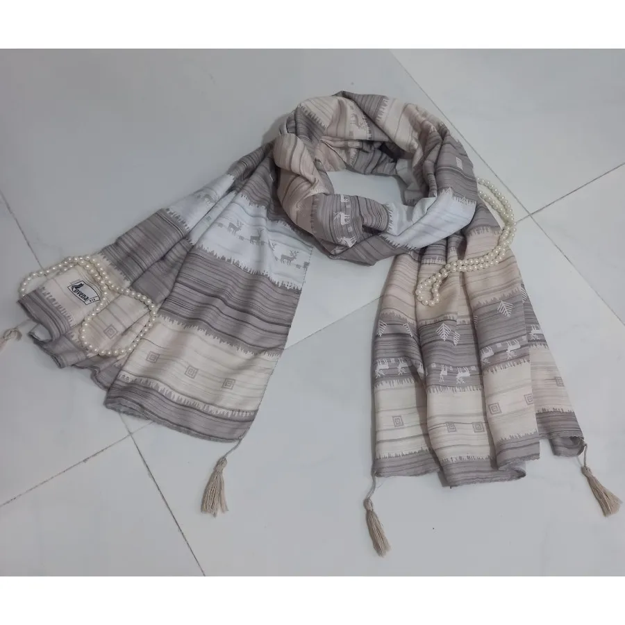 شال طرح گوزنی