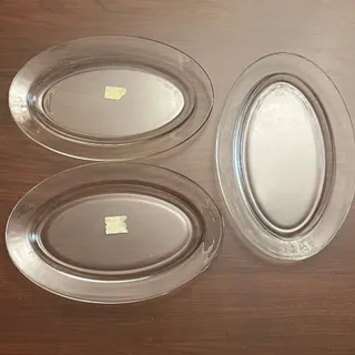 دیس بلور بیضی اصل فرانسه