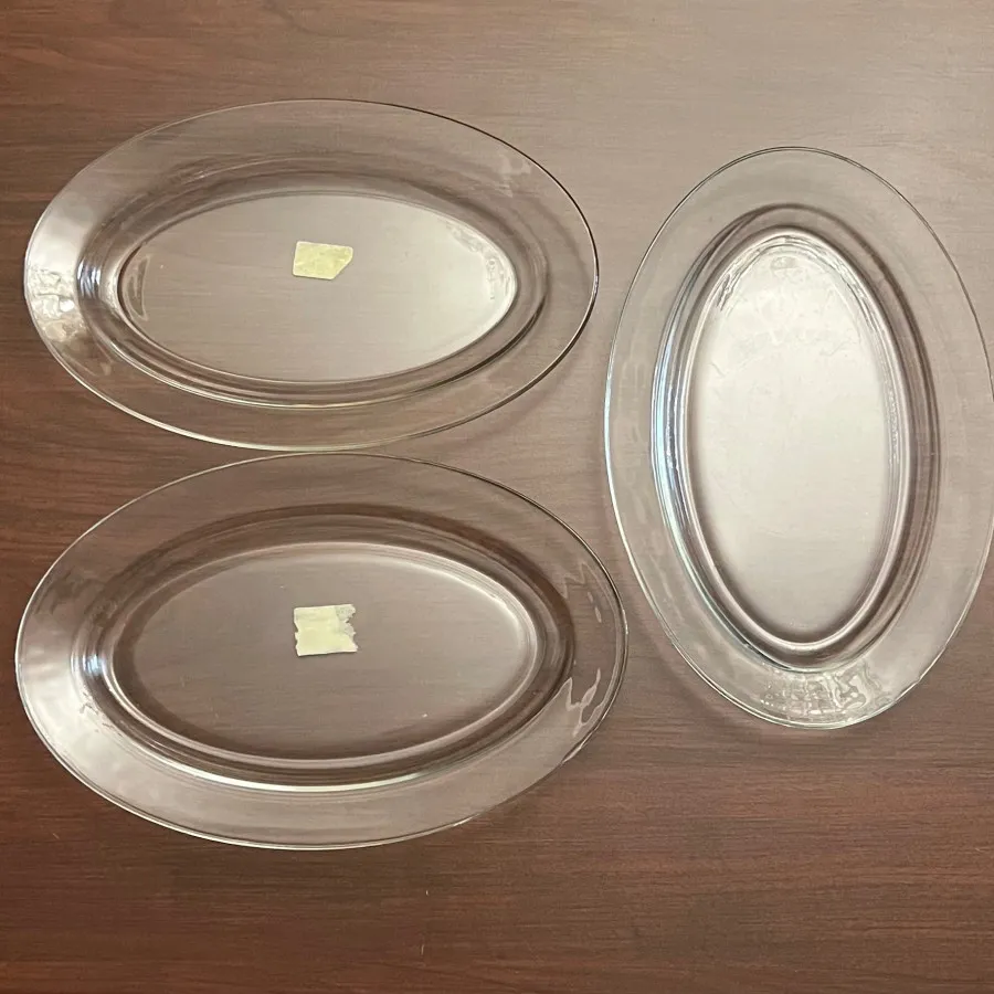 دیس بلور بیضی اصل فرانسه