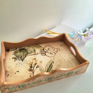 سینی چوب و رزین