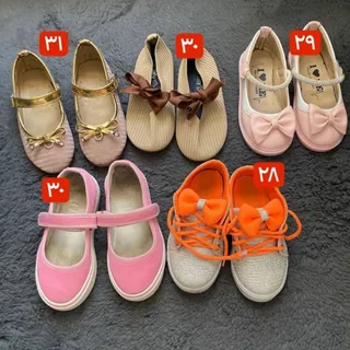 کفشهای دخترانه بچگانه