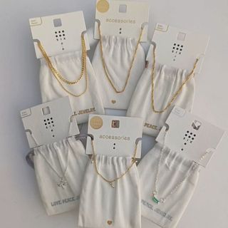 گردنبند آبکاری طلا و نقره