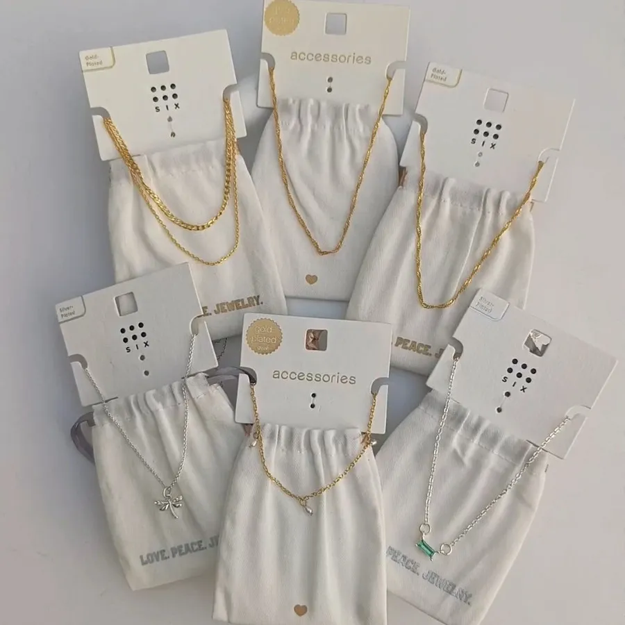 گردنبند آبکاری طلا و نقره