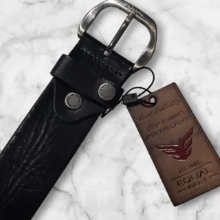 کمربند وسط چروک مشکی