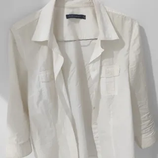 شومیز سفید تابستونی