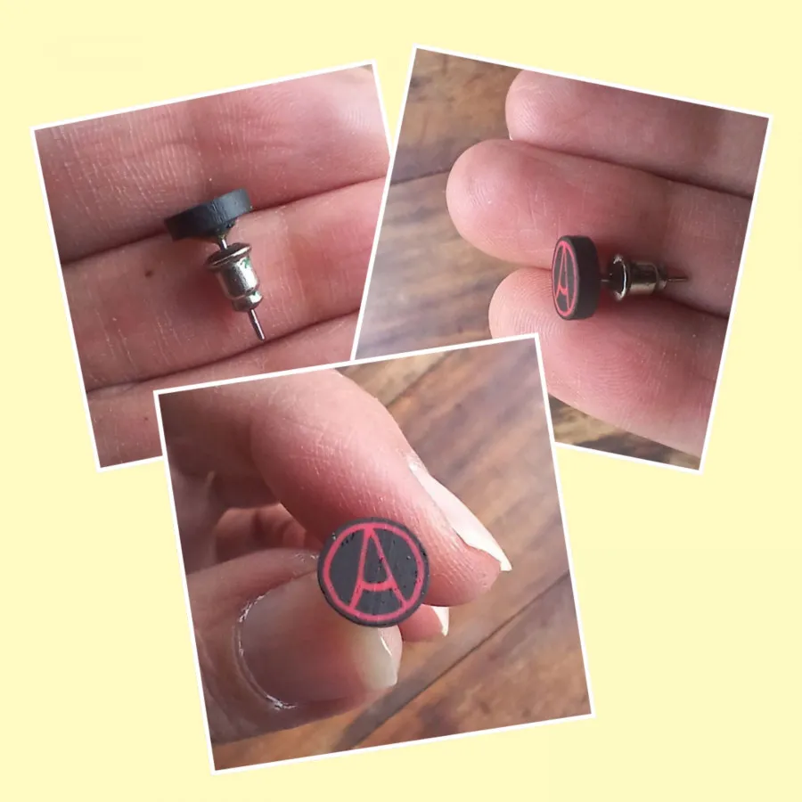 گوشواره میخی A