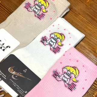 جوراب طرح دار