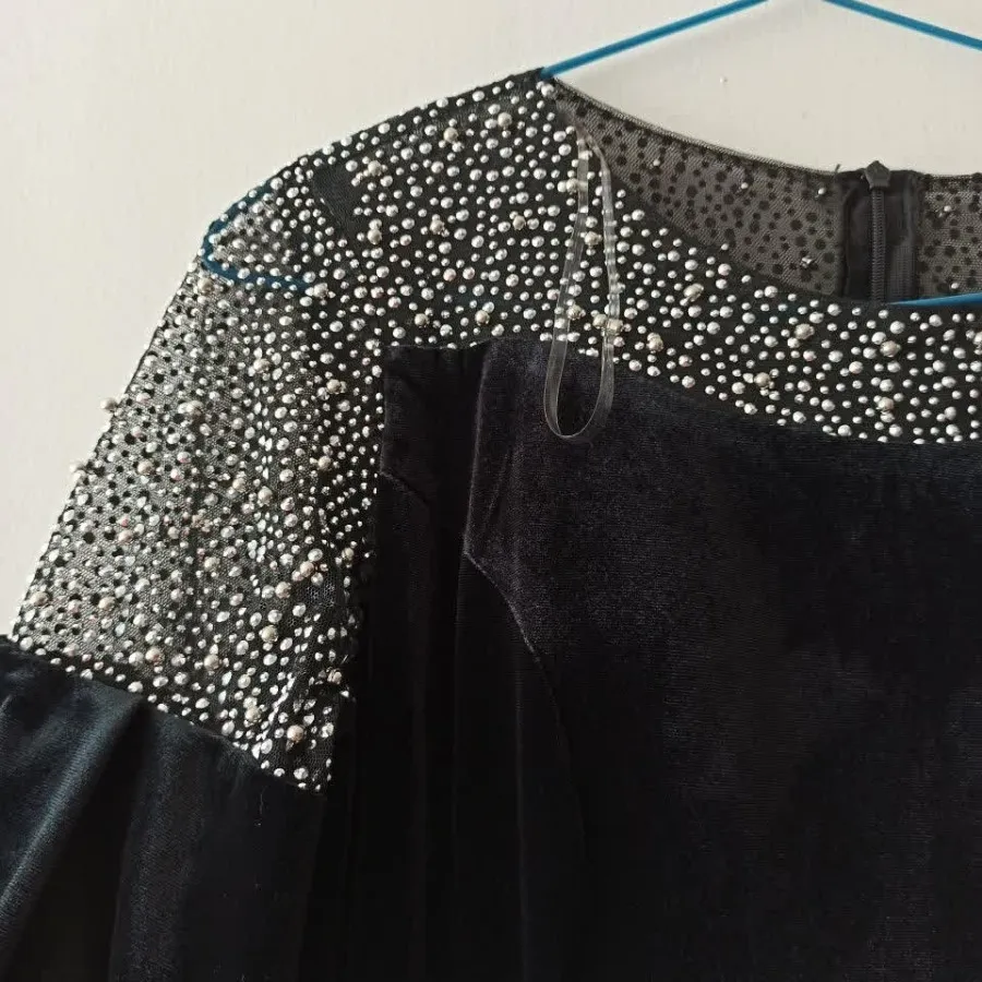 پیراهن مجلسی مخمل ماکسی