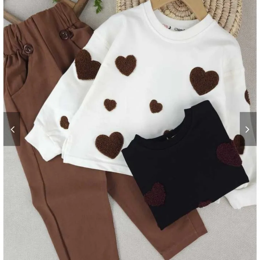 کراپ و شلوار مام دخترانه