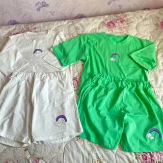 تیشرت - شلوارک دختروونه